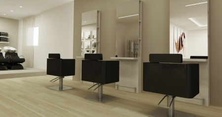 Line Kube - FLUOO - ameublements pour salons de coiffure