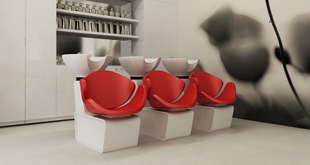 Line Venus - FLUOO - furniture for hairdressing salons